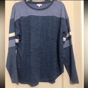 SO Blue Long Sleeve Shirt Size Large